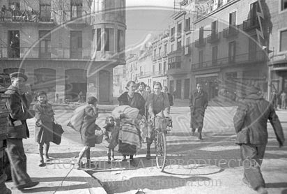 Toma de Gerona. Los nacionales toman la ciudad