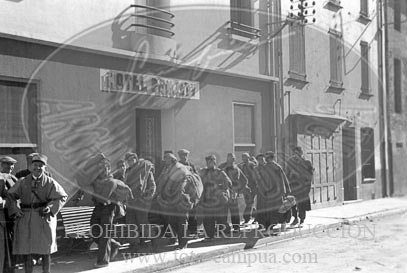 Perpignan y el Pirineo tras la toma de Cataluña por el Ejercito Nacional.