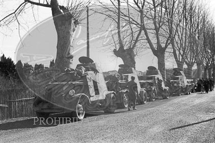 Perpignan y el Pirineo tras la toma de Cataluña por el Ejercito Nacional.