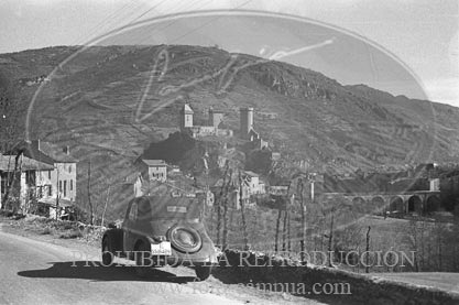 Perpignan y el Pirineo tras la toma de Cataluña por el Ejercito Nacional.