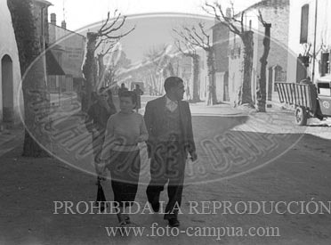 Milicianos y refugiados en Perpignan