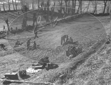 Campos de  refugiados en Perpignan