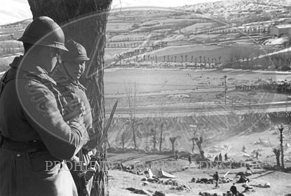 Campos de  refugiados en Perpignan