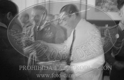 Burgos, Imposición de condecoraciones alemanas