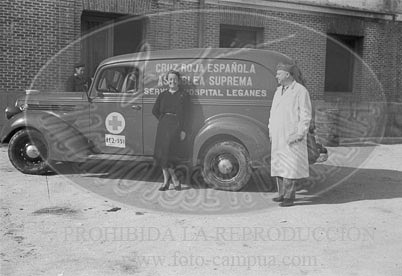 Hospital de Leganes. Avance hacia Madrid por Leganes