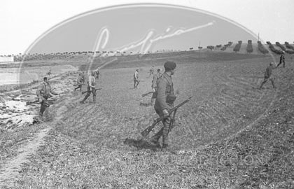 Hospital de Leganes. Avance hacia Madrid por Leganes