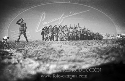 Ensayos de desfile en Avila