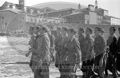 Ensayos de desfile en Avila