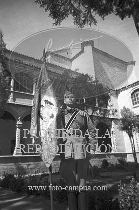 Jura de Bandera en la Academia de Alféreces Provisionales de Avila