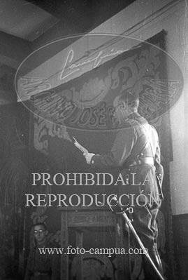 Jura de Bandera en la Academia de Alféreces Provisionales de Avila