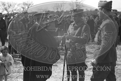 Frente del Tajo, ejercicios de tiro