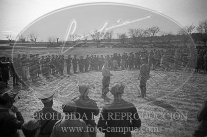 Frente del Tajo, ejercicios de tiro