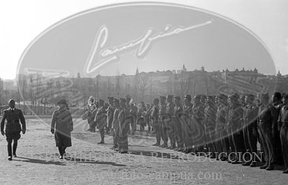 Frente del Tajo, ejercicios de tiro