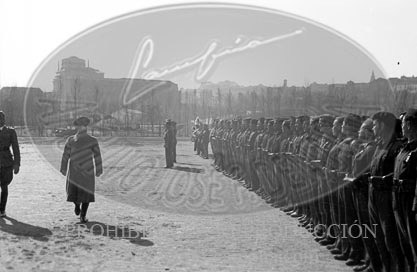 Frente del Tajo, ejercicios de tiro