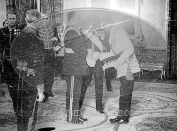 Primera recepcion despues del fin de la guerra