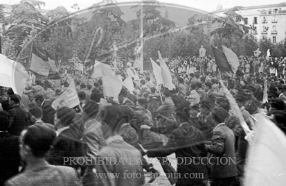 Primera recepcion despues del fin de la guerra