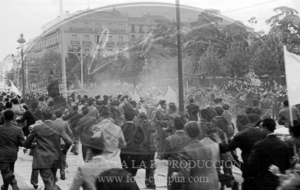 Primera recepcion despues del fin de la guerra