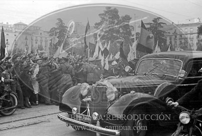 Primera recepcion despues del fin de la guerra