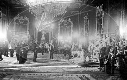 Primera recepcion despues del fin de la guerra