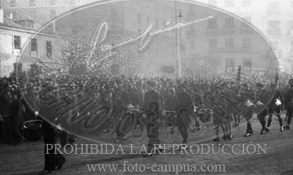 Traslado de los restos de Jose Antonio a El Escorial