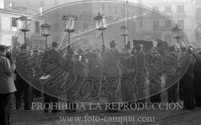 Traslado de los restos de Jose Antonio a El Escorial