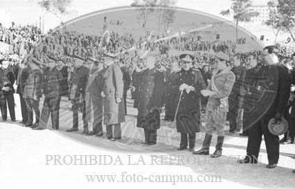 Traslado de los restos de Jose Antonio a El Escorial