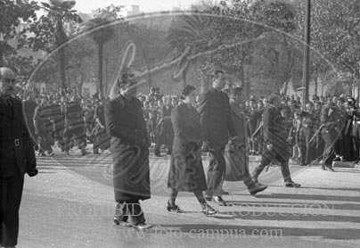 Traslado de los restos de Jose Antonio a El Escorial