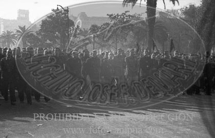 Traslado de los restos de Jose Antonio a El Escorial