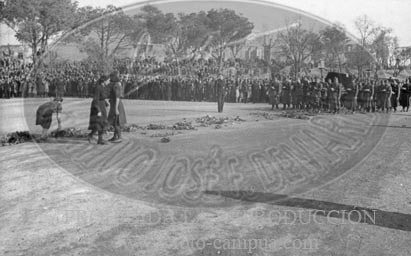 Traslado de los restos de Jose Antonio a El Escorial