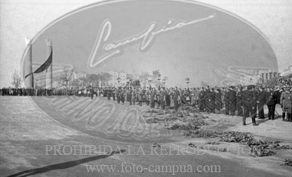 Traslado de los restos de Jose Antonio a El Escorial