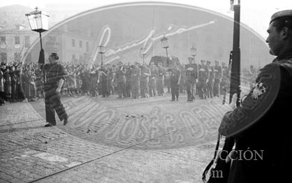 Traslado de los restos de Jose Antonio a El Escorial