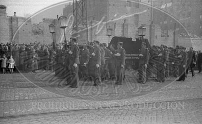 Traslado de los restos de Jose Antonio a El Escorial