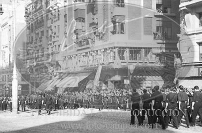 Traslado de los restos de Jose Antonio a El Escorial