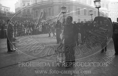 Traslado de los restos de Jose Antonio a El Escorial