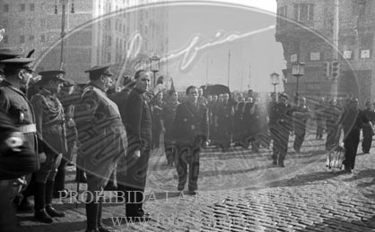 Traslado de los restos de Jose Antonio a El Escorial