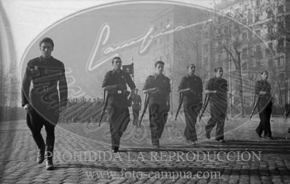 Traslado de los restos de Jose Antonio a El Escorial