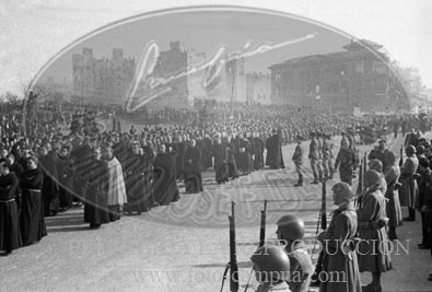 Traslado de los restos de Jose Antonio a El Escorial