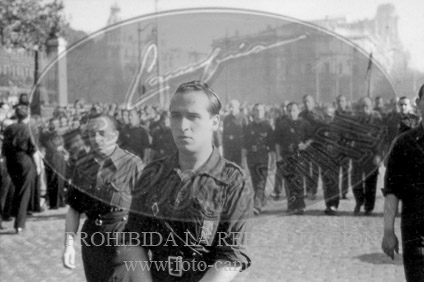 Traslado de los restos de Jose Antonio a El Escorial