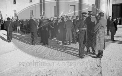 Traslado de los restos de Jose Antonio a El Escorial