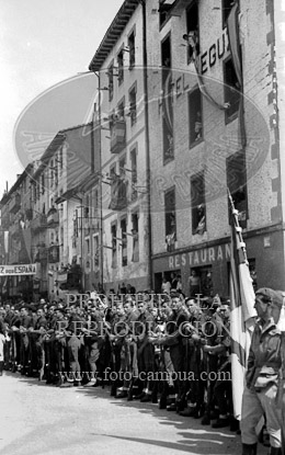 Visita del Conde Ciano a Zarauz