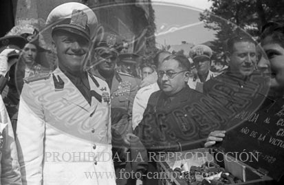 Visita del Conde Ciano a Zarauz