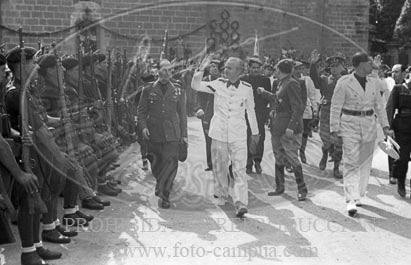 Visita del Conde Ciano a Zarauz