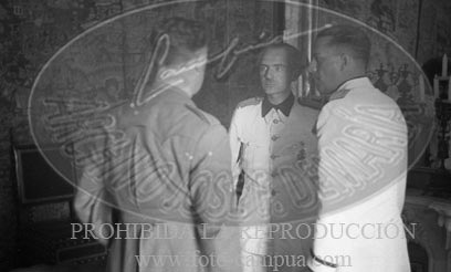 Visita del Conde Ciano a Zarauz