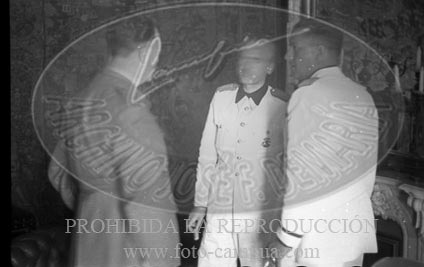 Visita del Conde Ciano a Zarauz