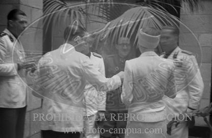 Visita del Conde Ciano a Zarauz