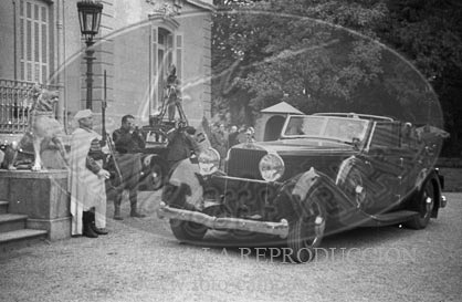 Franco recibe al Conde Ciano