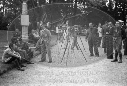 Franco recibe al Conde Ciano