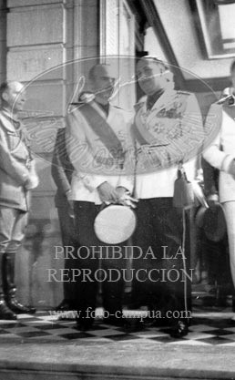 Franco recibe al Conde Ciano
