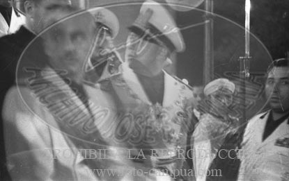 Franco recibe al Conde Ciano