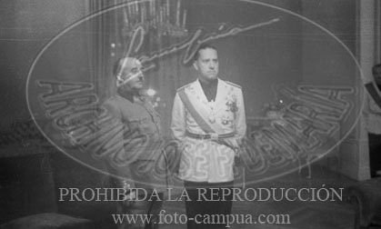 Franco recibe al Conde Ciano